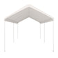 Carports 3x6m Carport Kits Steel Shelter Gazebo Canopy Garage Portable Garden Shed