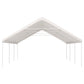 Carports 6x6m Carport Kits Steel Shelter Gazebo Canopy Garage Portable Garden Shed