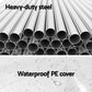 Carports 6x6m Carport Kits Steel Shelter Gazebo Canopy Garage Portable Garden Shed