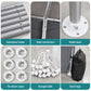 3x6m Carports Canopy Tent Portable Garage Outdoor Steel Shelter Grey