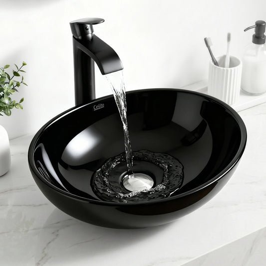 Bathroom Basin Ceramic Vanity Sink Hand Wash Bowl 41x34cm