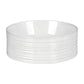 Bathroom Basin Vanity Sink Vessel Ceramic White Round Countertop 36cm