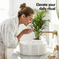 Bathroom Basin Vanity Sink Vessel Ceramic White Round Countertop 36cm