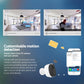 3MP Solar Security Camera - White