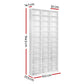 Artiss Bookshelf Cd Storage Rack - Bert White