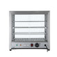 Commercial Food Warmer Hot Display Showcase Cabinet 54cm