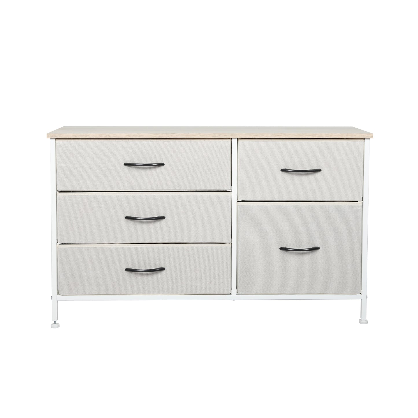 Levede Storage Cabinet Tower Chest - Beige