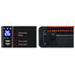 2000W Wall Mounted Panel Heater - Black