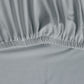 Set of 4 Dining Chair Covers Slipcovers Spandex Stretch Banquet Wedding Grey