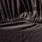 Set of 6 Dining Chair Covers Slipcovers Spandex Stretch Banquet Party - Dark Grey