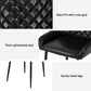 Bonnie Set of 2 Dining Chairs Retro PU Leather Kitchen Lounge Cafe Accent Chair - Black