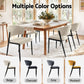 Keira Set of 2 Dining Chairs Linen Fabric Soft Upholstered Chairs - Beige
