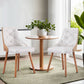 Gillian Set of 2 Dining Chairs White PU - White