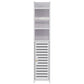 Bathroom Cabinet Toilet Roll Holder Tissue Organizer 3 Tier Floor Cabinet