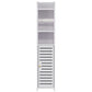 Set of 2 Bathroom Cabinet Toilet Roll Holder 76cm