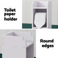 Set of 2 Bathroom Cabinet Toilet Roll Holder 76cm