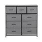Artiss Chest of 9 Drawers Storage Dresser Tallboy Dark Grey
