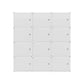 Artiss Shoe Rack DIY 12 Storage Cube Stackable White