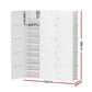 Artiss Shoe Rack Storage Cabinet DIY 15 Storage Cube Stackable White