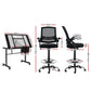 Artiss Drawing Table with Ergonomic Office Chair Drafting Table
