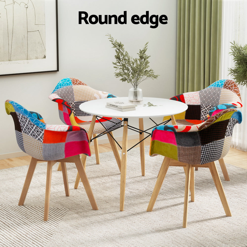 5-Piece Devin Dining Table & Chair Set DSW - White