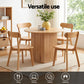 5-Piece Olivo Natural Dining Table & Chair Set Timber