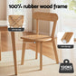 5-Piece Olivo Natural Dining Table & Chair Set Timber