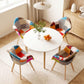 5-Piece Eddie Dining Table & Chair Set Mid Century - White