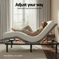 Velune Electric Bed Frame Wireless Remote Control Zero Gravity - Black King