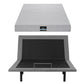 Shale Bed & Mattress Package with 15cm Mattress Memory Foam Electric Bed Base Zero Gravity - Black & Grey Double