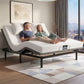 Shale Bed & Mattress Package with 20cm Mattress Mattress Adjustable Bed Base - Black King