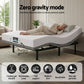 Shale Bed & Mattress Package with 20cm Mattress Mattress Adjustable Bed Base - Black King