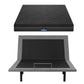 Shale Bed & Mattress Package with 18cm Mattress Mattress Adjustable Bed Base - Black Double
