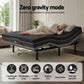 Shale Bed & Mattress Package with 18cm Mattress Mattress Adjustable Bed Base - Black King