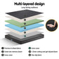 Shale Bed & Mattress Package with 18cm Mattress Mattress Adjustable Bed Base - Black King
