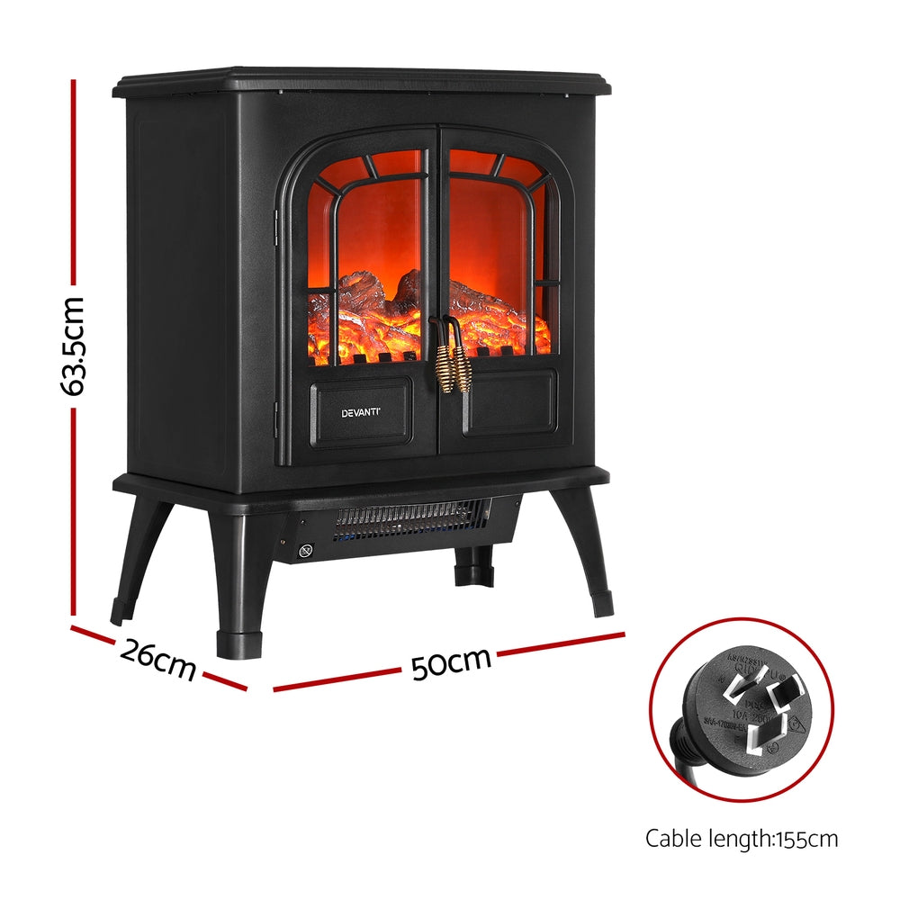 Electric Fireplace Fire Heaters 2000W