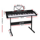 61 Keys Electronic Piano Keyboard LED Electric w/Holder Music Stand USB Port
