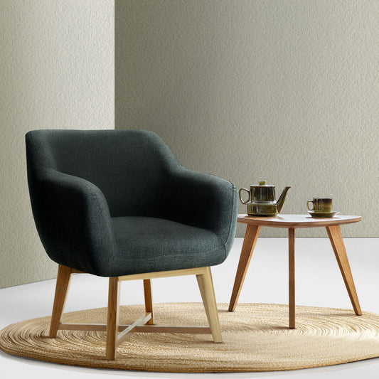 Aston Tub Chair Armchair - Charcoal