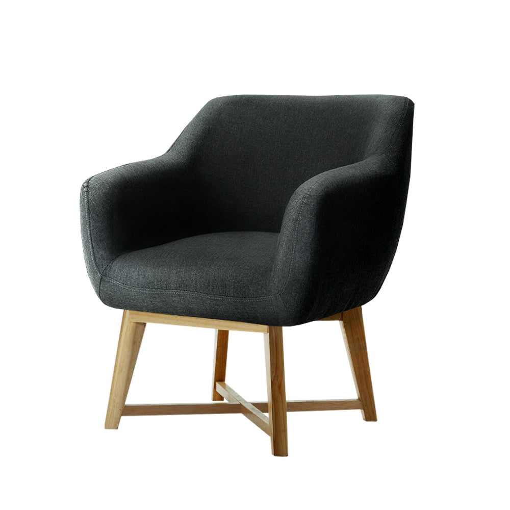 Aston Tub Chair Armchair - Charcoal