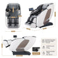 Prestige 4D Dual Mechanism Massage Chair - White
