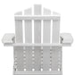 Adirondack Gardeon 3PC Outdoor Table and Chairs Wooden Beach Chair