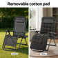 Corey Folding Lounger Camping Zero Gravity Chair Outdoor Furniture - Black