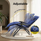 Corey Folding Lounger Camping Zero Gravity Chair Outdoor Furniture - XL Blue