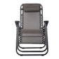 Loughton Zero Gravity Folding Recliner Outdoor Chair - Beige