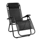 Loughton Zero Gravity Folding Recliner Outdoor Chair - Black