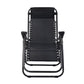 Loughton Zero Gravity Folding Recliner Outdoor Chair - Black