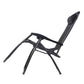 Loughton Zero Gravity Folding Recliner Outdoor Chair - Black