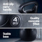 Everfit 4kg Kettlebell Set Weight Lifting Bench Dumbbells Kettle Bell Gym Home