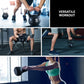 Everfit 8kg Kettlebell Set Weight Lifting Bench Dumbbells Kettle Bell Gym Home
