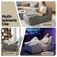 Maudie Chaise Lounge Chair Ergonomic S-Curve Floor Lounger Boneless Lounge Chairs - Grey